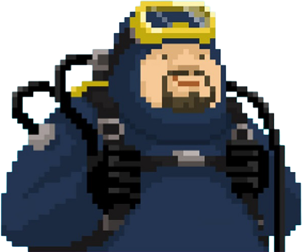 a picture of the main character in the game, Dave