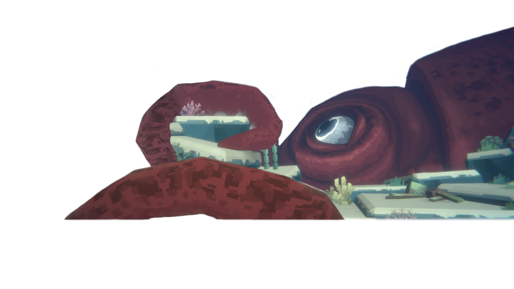 a picture of a Giant Squid Boss