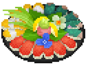 a picture of a sushi dishe