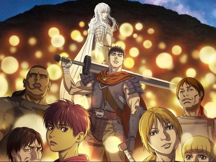 an image representing the anime - Berserk: The Golden Age Arc (Memorial Edition)