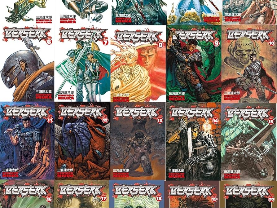 an image representing the manga series - Berserk (Standard Editions)